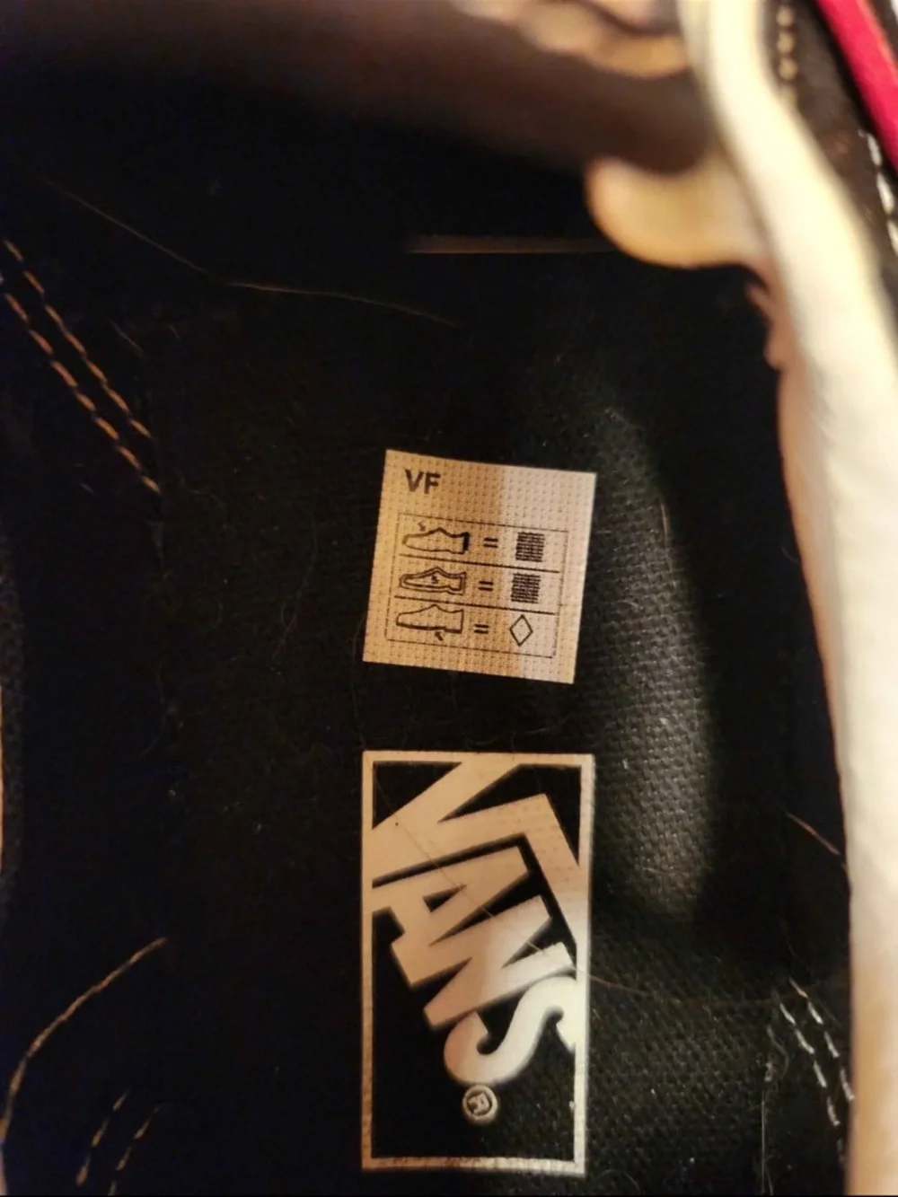 Vans Kids Checkerboard Slip-On Sneakers - Red, Black, White - Picture 7 of 9